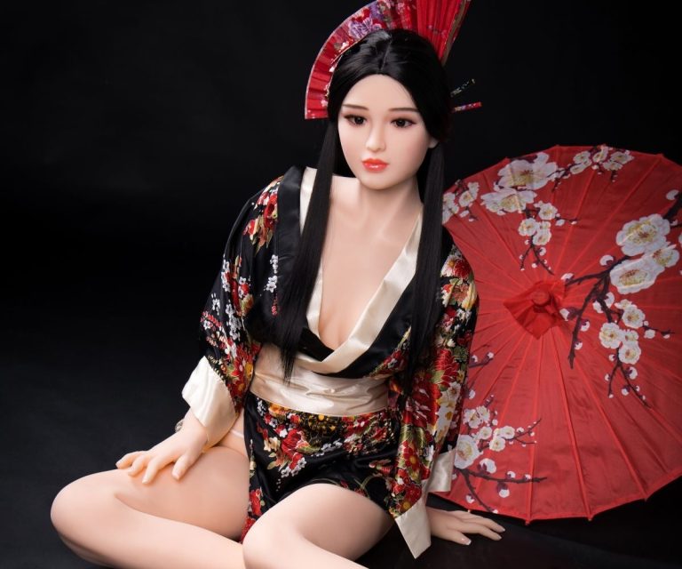 Premium 153cm sex doll with realistic TPE skin and articulated EVO skeleton, standing 5ft tall for intimate companionship